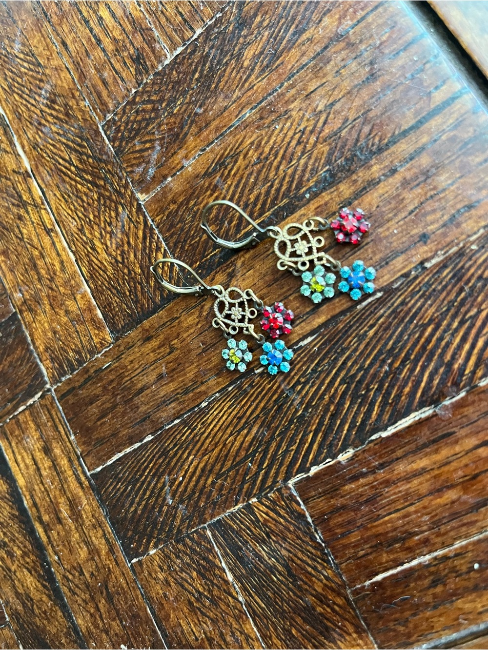 Cottagecore Floral Earrings - Y2K Feminine design